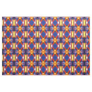 Abstract Art Pima Cotton Fabric