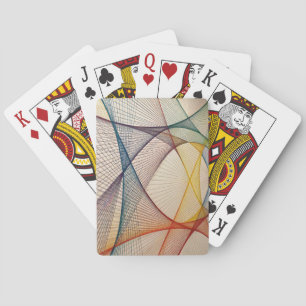 Abstract Art Playing Cards