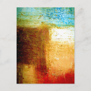 Abstract Art Postcard