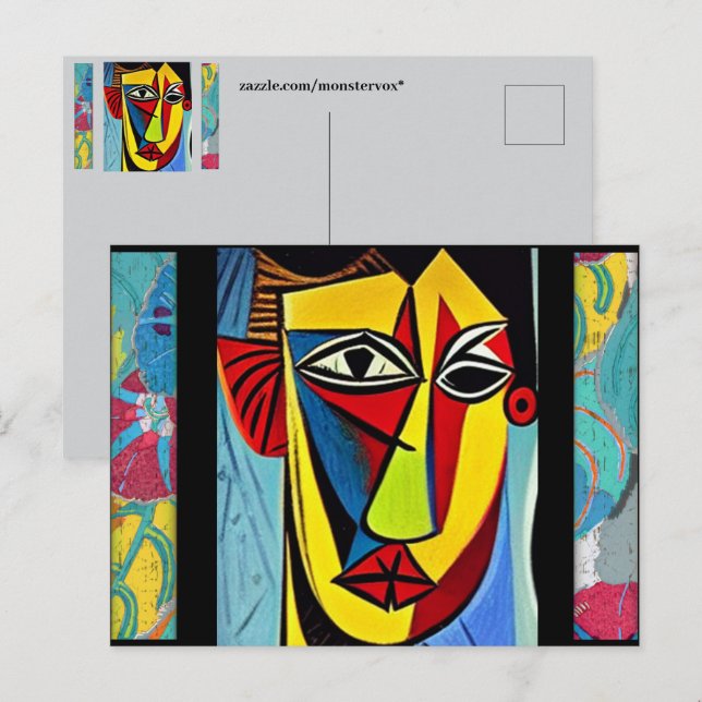 Abstract Art Postcard (Front/Back)