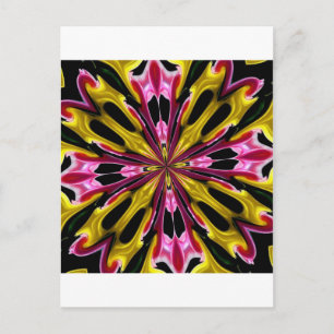 ABSTRACT ART POSTCARD