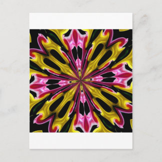 ABSTRACT ART POSTCARD