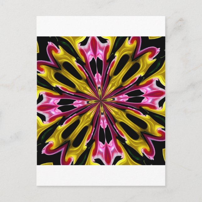 ABSTRACT ART POSTCARD (Front)