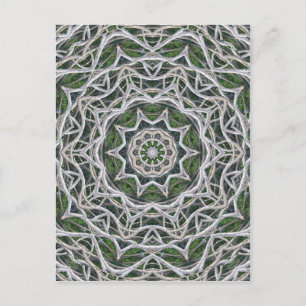 ABSTRACT ART POSTCARD