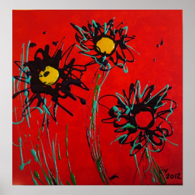 abstract art poster (Front)