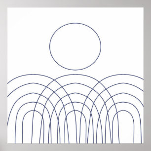 abstract art poster