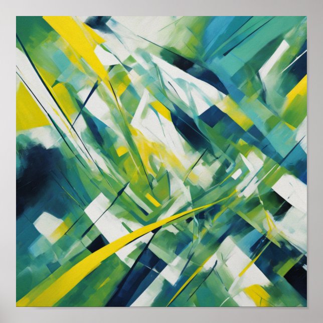 Abstract art poster (Front)