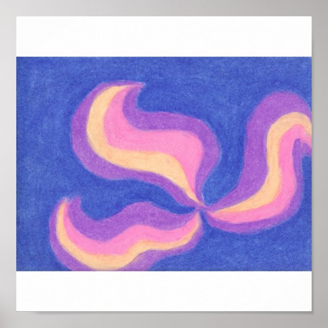 Abstract Art Poster (Front)