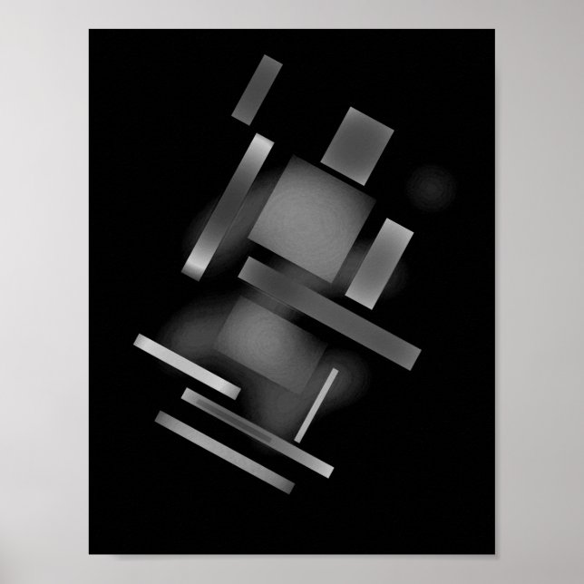 Abstract Art Poster (Front)