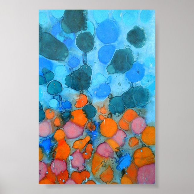 abstract art poster (Front)