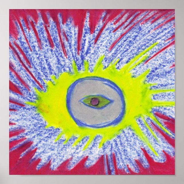 Abstract Art Poster (Front)