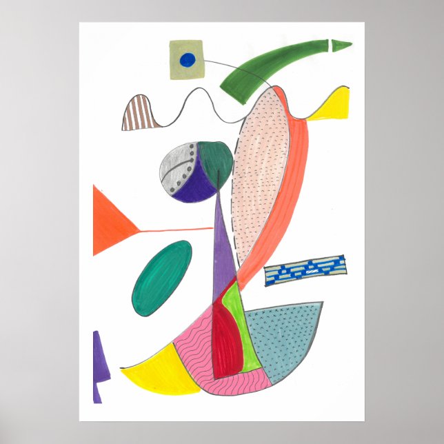 Abstract art  poster (Front)