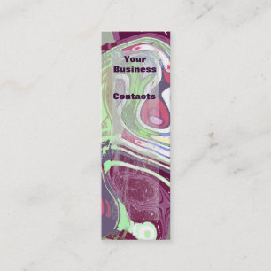 Abstract Art Print by Alexandra Cook Mini Business Card