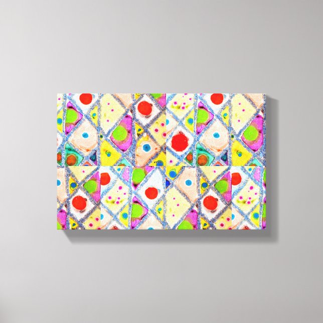 Abstract Art Print by Miabo Enyadike (Front)