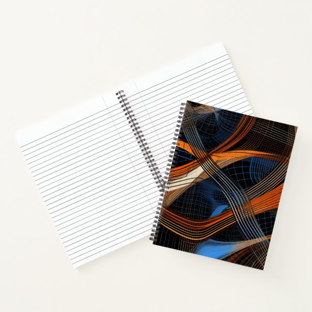 Abstract Art Print Notebook (Inside)