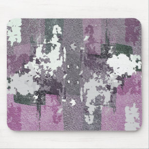 Abstract Art Purple Paint Mouse Pad