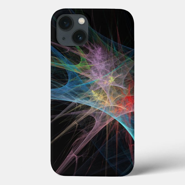 Abstract Art Rainbow Ice Case-Mate iPhone Case (Back)