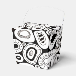 Abstract Art Random Blobby Shapes Favour Box