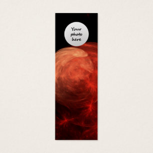 Abstract Art Red Galaxy