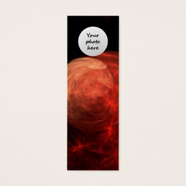 Abstract Art Red Galaxy (Front)