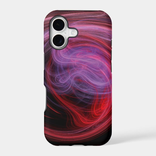 Abstract Art Red Wave (Back)