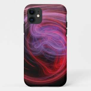 Abstract Art Red Wave Case-Mate iPhone Case