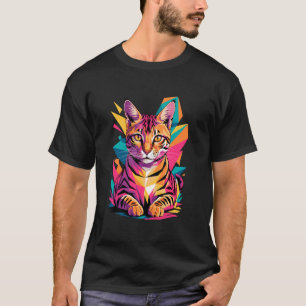 Abstract Art Savannah Cat Savannah Cats T-Shirt