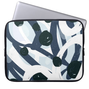 Abstract Art: Seamless Painting Illustration Laptop Sleeve