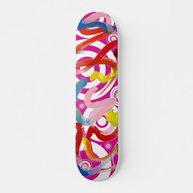 Abstract Art Skateboard (Front)