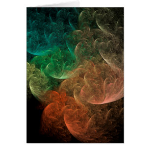 Abstract Art Space Bird