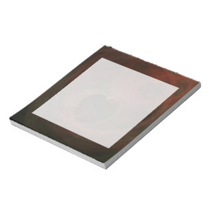 Abstract Art Space Hearts Notepad