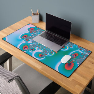 Abstract Art Spring Garden Desk Mat