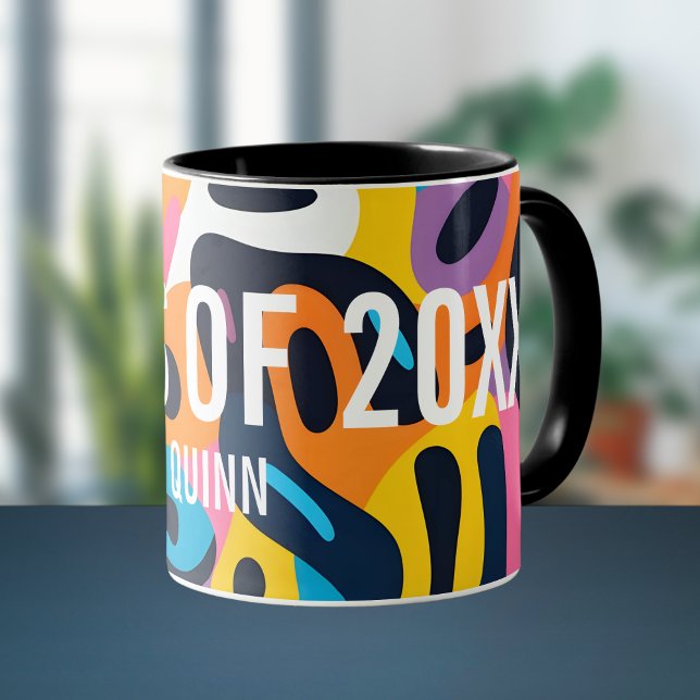 Abstract Art Student Graduation Class Of 2025 Mug (Abstract Art Student Graduation Class Of 2025 Mug
)