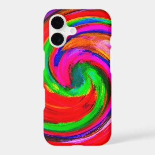 Abstract Art Swirl Colourful Paint Background #12