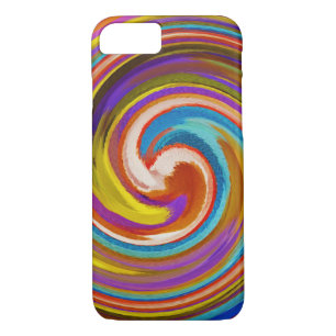 Abstract Art Swirl Colourful Paint Background #16 Case-Mate iPhone Case