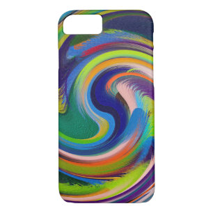 Abstract Art Swirl Colourful Paint Background #18 Case-Mate iPhone Case