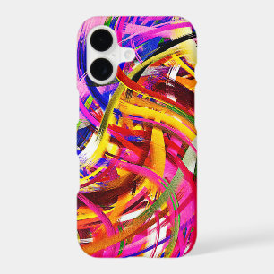 Abstract Art Swirl Colourful Paint Background #22