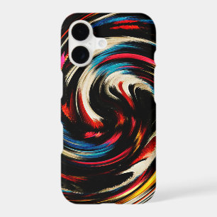 Abstract Art Swirl Colourful Paint Background #24