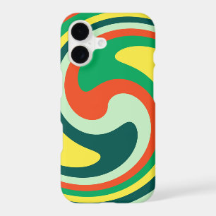 Abstract Art Swirl Colourful Paint Background #3