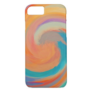 Abstract Art Swirl Colourful Paint Background Case-Mate iPhone Case
