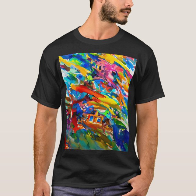 abstract art T-Shirt (Front)