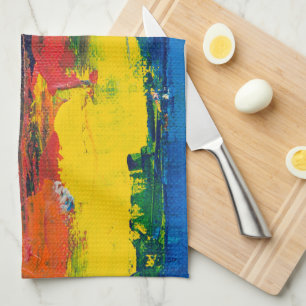 Abstract Art Tea Towel