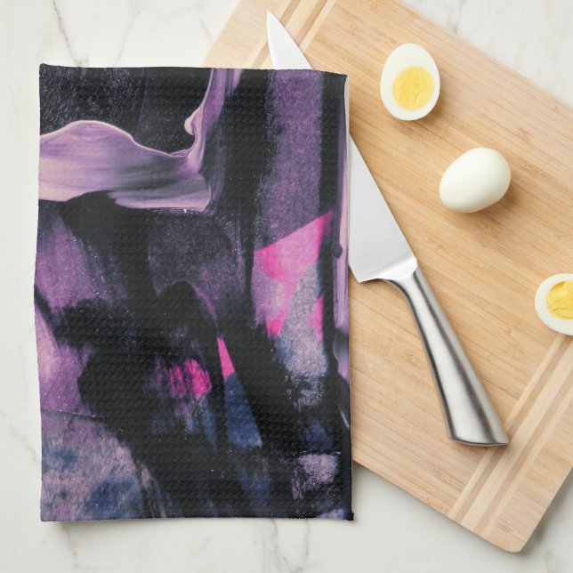  Abstract art Tea Towel (Quarter Fold)