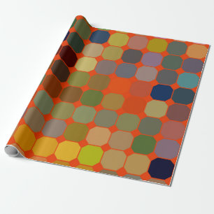 Abstract art texture. Colorful texture. Modern art Wrapping Paper
