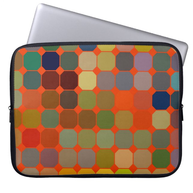 Abstract art texture. Colourful texture. Modern ar Laptop Sleeve (Front)