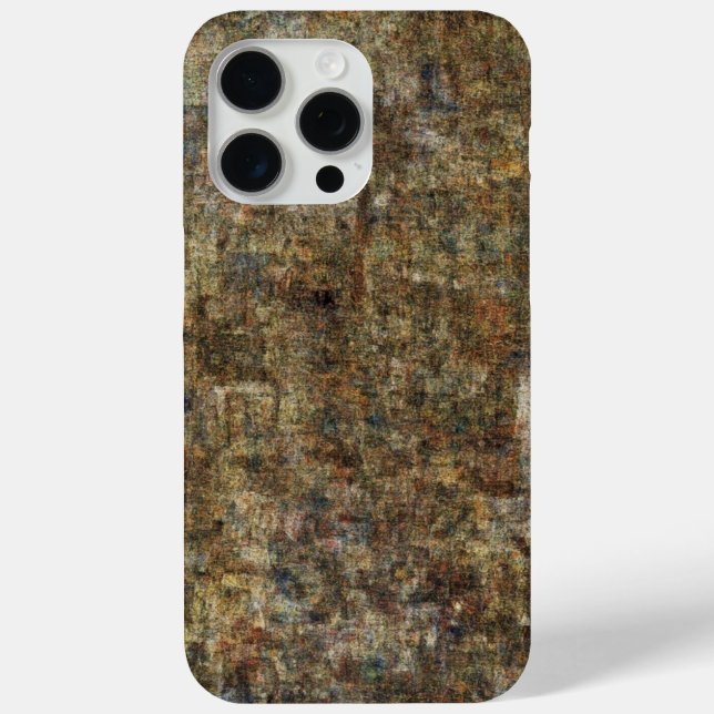 Abstract Art Texture Mobile Case (Back)