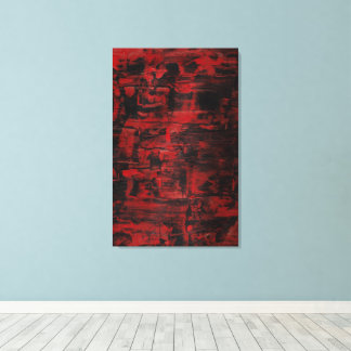 Abstract Art: The Severed Cord Canvas Print