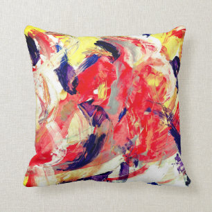 Abstract Art Throw Pillow