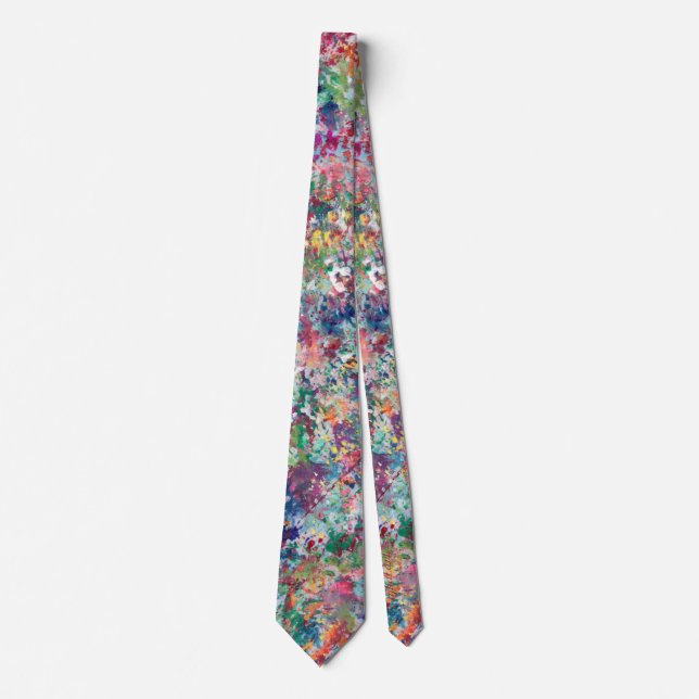 Abstract art tie (Front)
