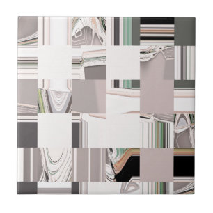 Abstract Art Tiled Tile